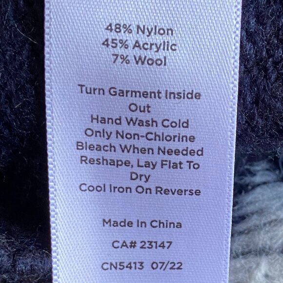Talbots Wool Blend Fair Isle Sweater Beaded Nordic Old Money Ski Countryside-XL - Picture 11 of 12